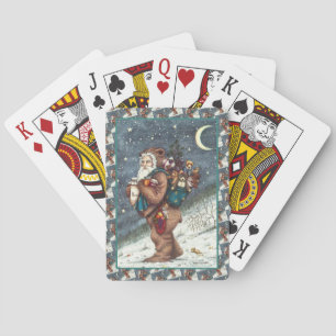 BARAJA DE CARTAS ST. NICK EN TEDDY BEAR SUIT, NAVIDADES TEDDIES