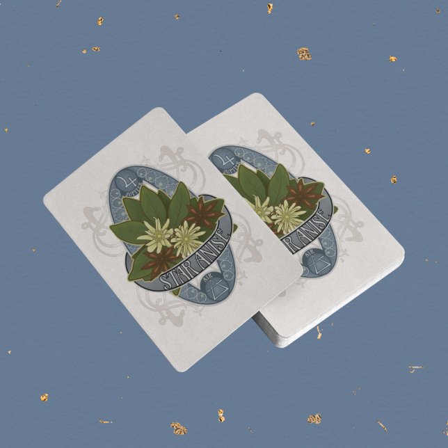 Baraja De Cartas Star Anise - Flor Astrología y Mágica (Subido por el creador)