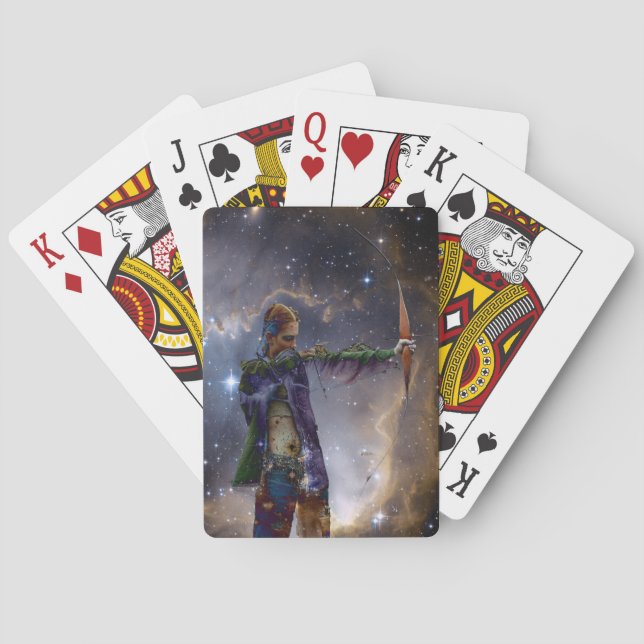 Baraja De Cartas Star Archer (Reverso)
