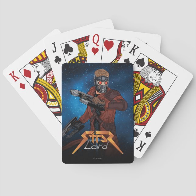 Baraja De Cartas Star-Lord Character Art (Reverso)