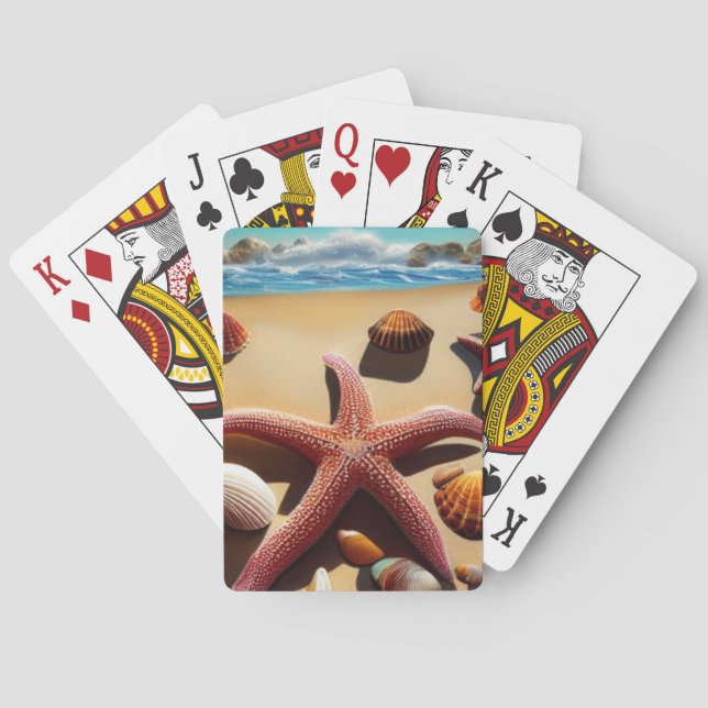 Baraja De Cartas Starfish (Reverso)