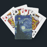 Baraja De Cartas Starry Night Vincent van Gogh Arte Impresionante<br><div class="desc">Vicente van Gogh (neerlandés, 1853 - 1890) Noche estrellada, 1889, Aceite sobre lienzo sin marco: 73 × 92 cm (28, 7 × 36, 2 pulgadas) Este cuadro representa la vista desde la ventana de orientación oriental de la sala de asilo de Van Gogh en Saint-Rémy-de-Provence, añadió. aldea idealizada. Ha estado...</div>