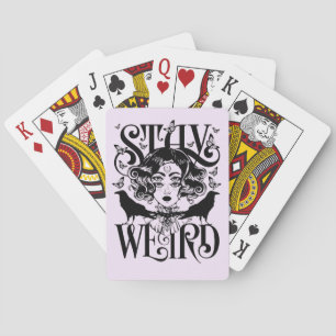 Baraja De Cartas Stay Weird