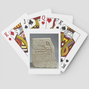 Baraja De Cartas Stela funerario en nombre de la señora Artemis,