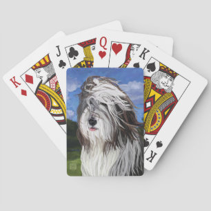 Baraja De Cartas Stella, el perro ovino inglés