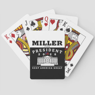 BARAJA DE CARTAS STEPHEN MILLER 2028