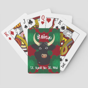 Baraja De Cartas Stier 21. Abril bis 20. Mai Kartenspiel