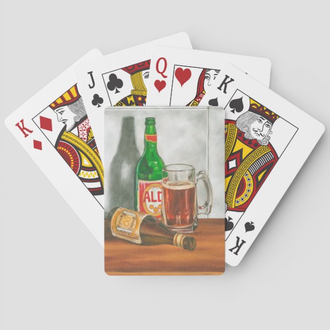 Baraja De Cartas Still Life with Beer de Jennifer Goldberger (Reverso)