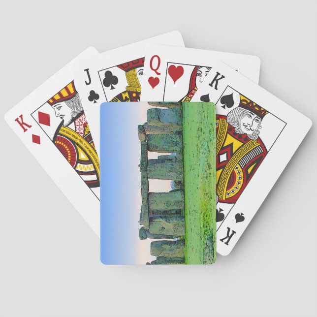 Baraja De Cartas Stonehenge (Reverso)