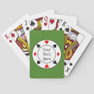 Baraja De Cartas Stripes and Chip Playing Cards