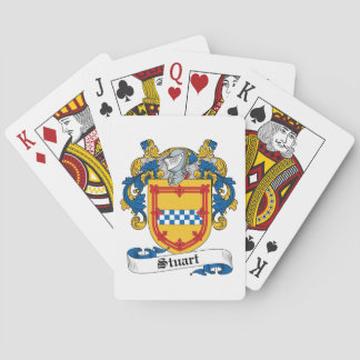 Baraja De Cartas Stuart Family Crest