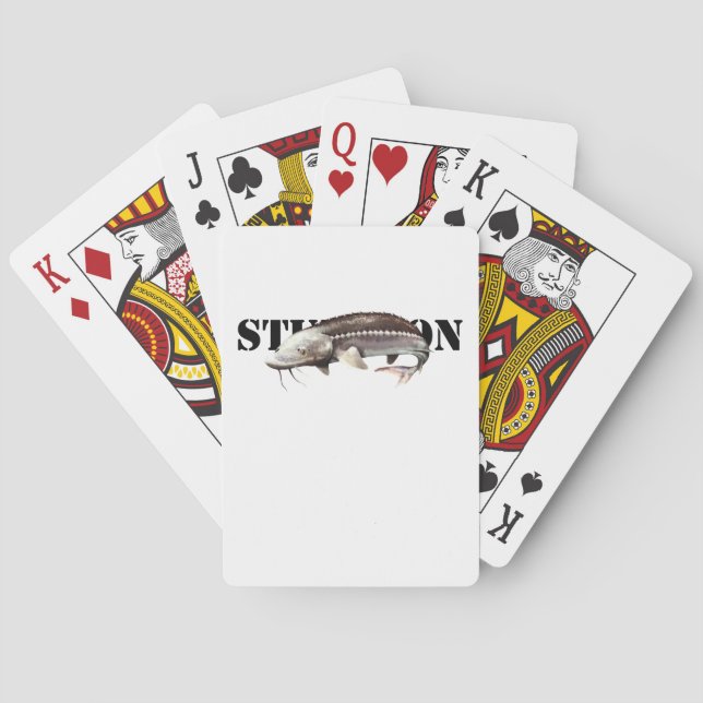 Baraja De Cartas Sturgeon (Reverso)