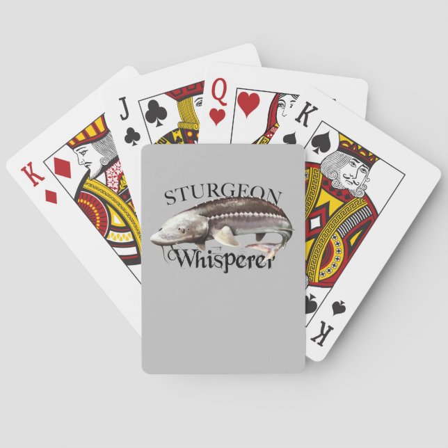 Baraja De Cartas Sturgeon Whisperer (Reverso)