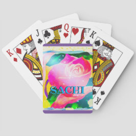 Baraja De Cartas Su nombre con la sombra del descenso, estrella