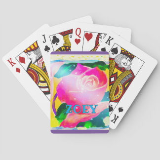 Baraja De Cartas Su nombre con la sombra del descenso, estrella