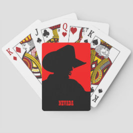 Baraja De Cartas SU vaquero adaptable del texto del ESTADO