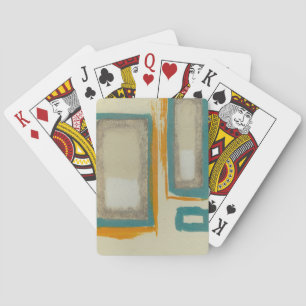 Baraja De Cartas Suave y audaz abstracto inspirado en Rothko