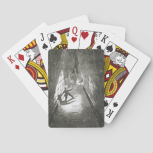 Baraja De Cartas Subida interior de una pirámide, c.1780 (grabado)