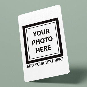 Baraja De Cartas Subir imagen foto y agregar texto – Personalizar