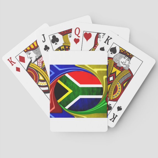 Baraja De Cartas Sudáfrica (Reverso)