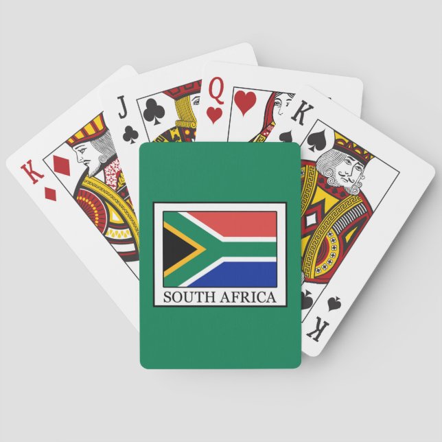 Baraja De Cartas Sudáfrica (Reverso)