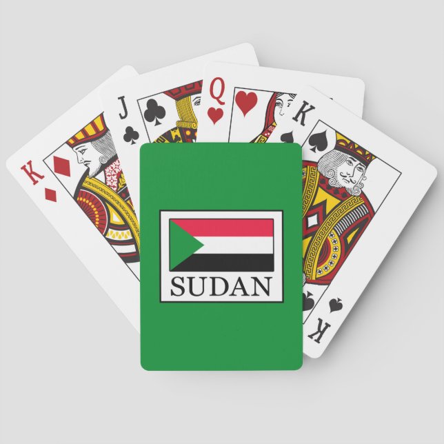 Baraja De Cartas Sudán (Reverso)
