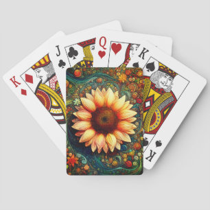 Baraja De Cartas Sueños de girasol
