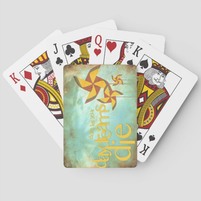 Baraja De Cartas sueños diurnos (Reverso)