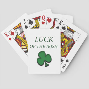 Baraja De Cartas Suerte De Los Irlandeses