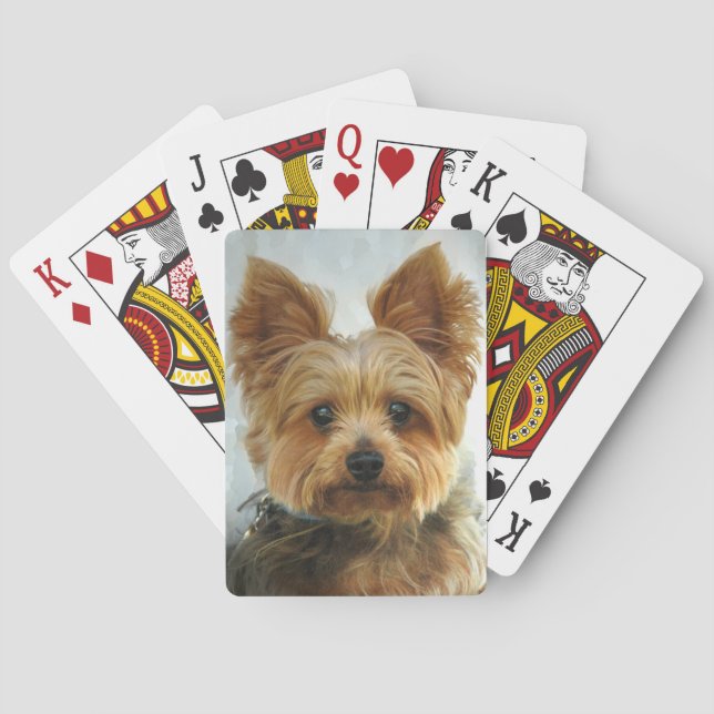 Baraja De Cartas Suerte de Yorkie (Reverso)