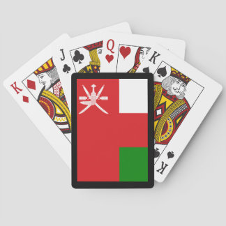 Baraja De Cartas Sultanato de la bandera de Omán