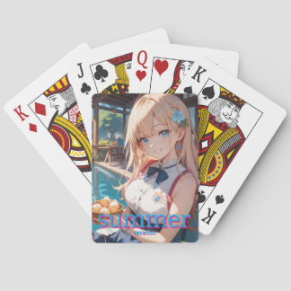 Baraja De Cartas summer Girl