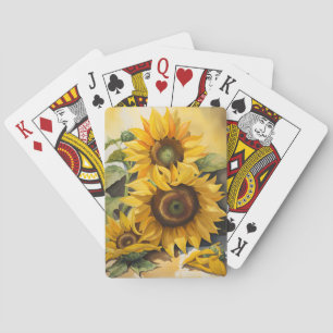 Baraja De Cartas Sunflower