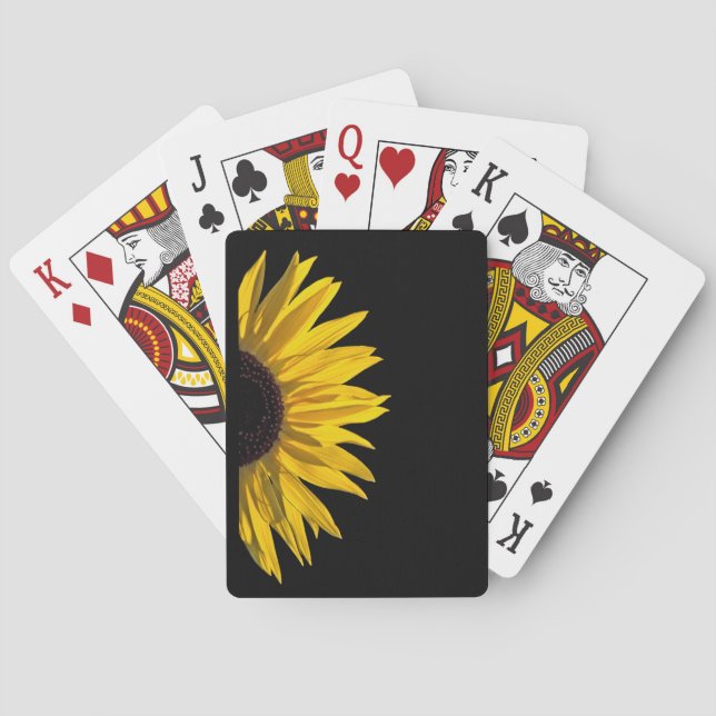 Baraja De Cartas Sunflower (Reverso)