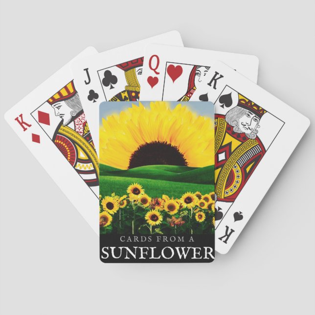 BARAJA DE CARTAS SUNFLOWER HILL (Reverso)