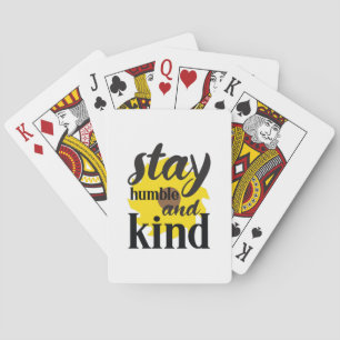 Baraja De Cartas Sunflower Lover Seguir Siendo Humilde Y Amable