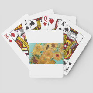 Baraja De Cartas Sunflowers de Vincent van Gogh
