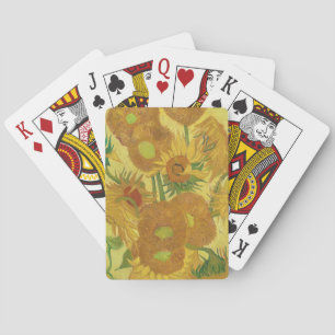 Baraja De Cartas Sunflowers de Vincent van Gogh (1888)