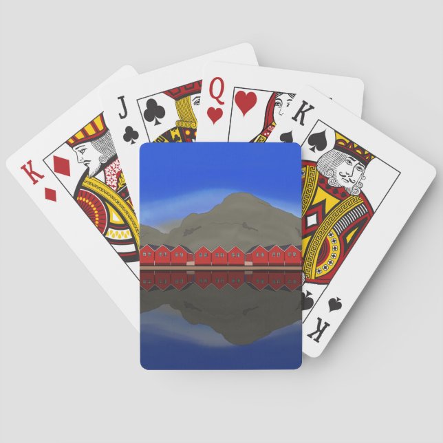 Baraja De Cartas Sunndalsøra Noruega (Reverso)