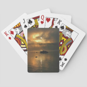 Baraja De Cartas Sunrise at the Lake Playing Cards