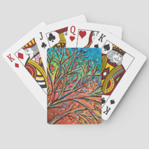 Baraja De Cartas Sunrise Treetop Birds II