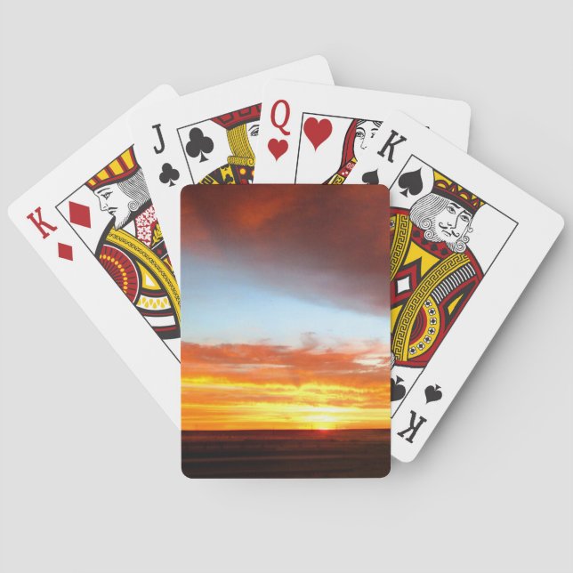 Baraja De Cartas Sunset 3 (Reverso)