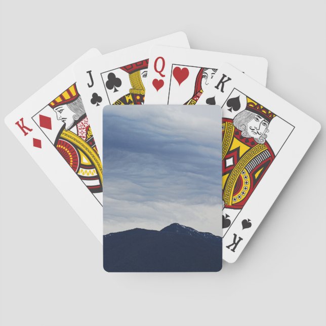 Baraja De Cartas Sunset azul (Reverso)