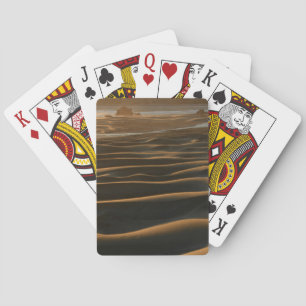 Baraja De Cartas Sunset, Meyers Beach, Oregon, EE.UU. 2