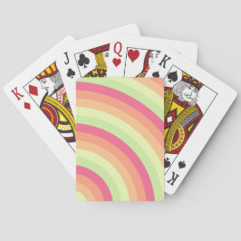Baraja De Cartas Sunset Sherbet Swirl