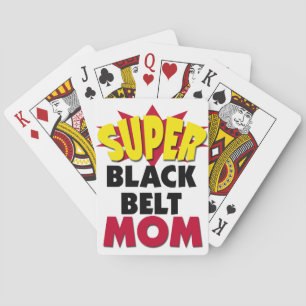 Baraja De Cartas Super Black Belt Mom