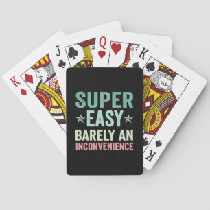 Baraja De Cartas Super Fácil Apenas Una Molestia Divertida