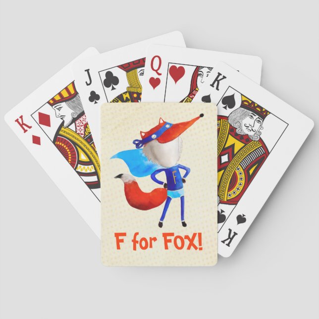 Baraja De Cartas Super Fox (Reverso)