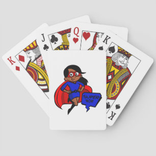 Baraja De Cartas supermamá negra