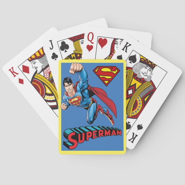 Baraja De Cartas Superman (Reverso)